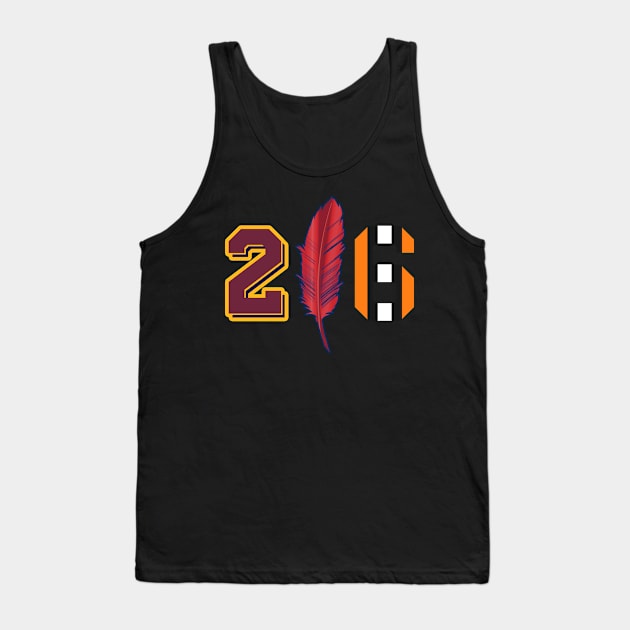 216 Cleveland Football Baseball Basketball Ohio Sports Gift T-Shirt Tank Top by julianvu